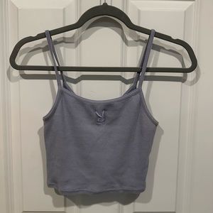 Blue Playboy X PacSun tank top size small